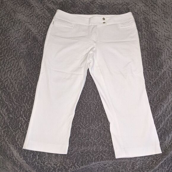 Alfani white capri's - Picture 1 of 4